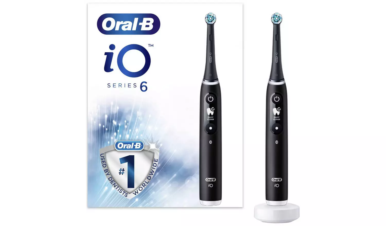 Oral-B iO Series 6 Ultimate Clean Electric Toothbrush Black
