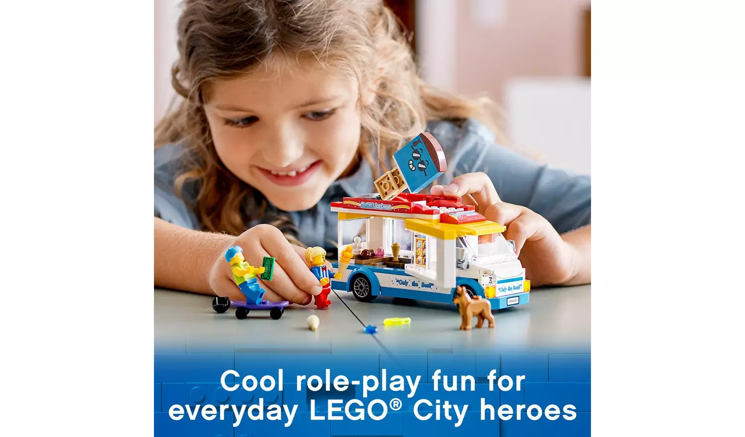 LEGO City Great Vehicles Ice Cream Van Truck Toy 60253