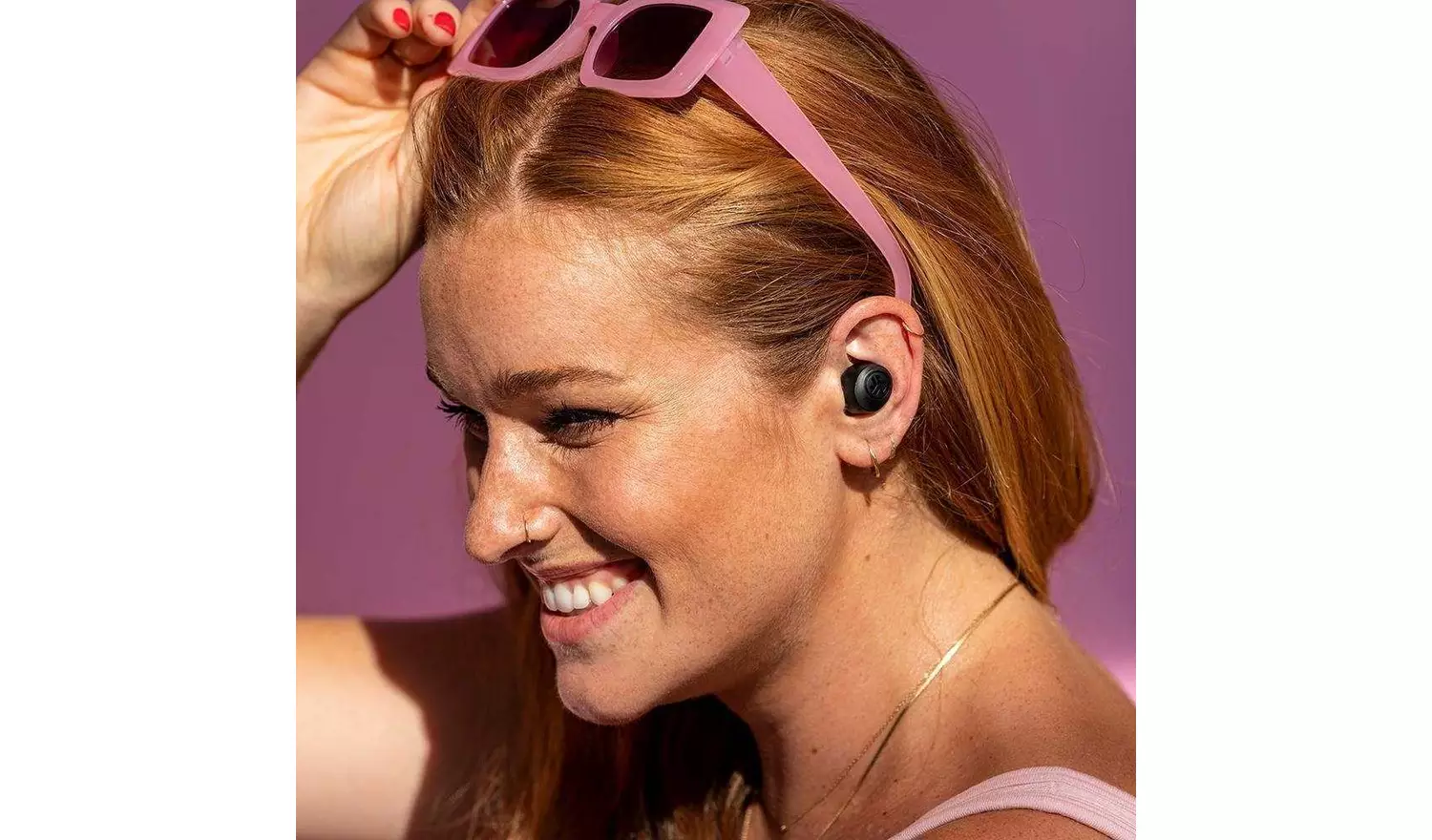 JLab GO Air Pop In-Ear True Wireless Earbuds - Black
