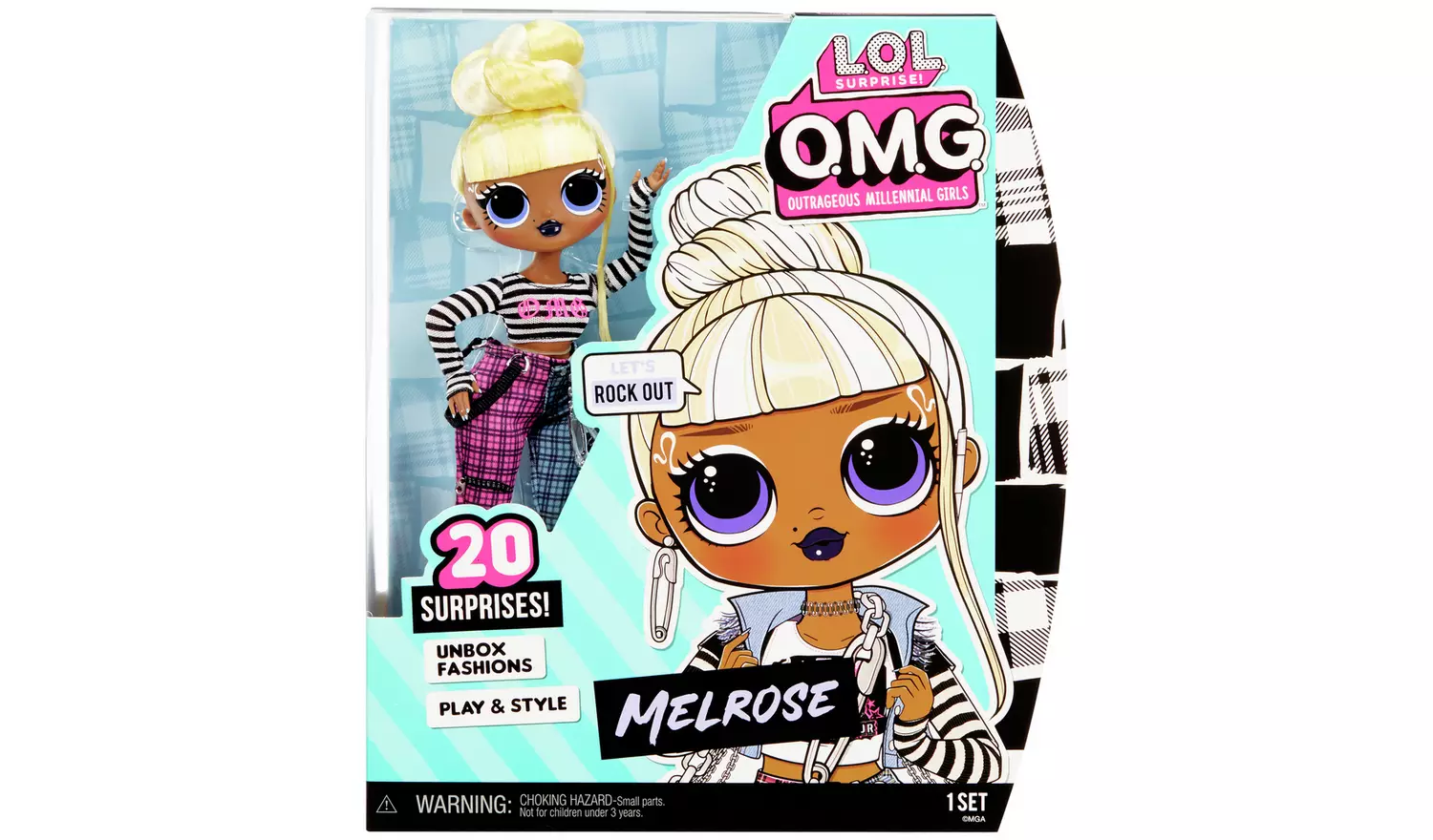 LOL Surprise OMG Core Doll Serie 6 Melrose - 9inch/23cm