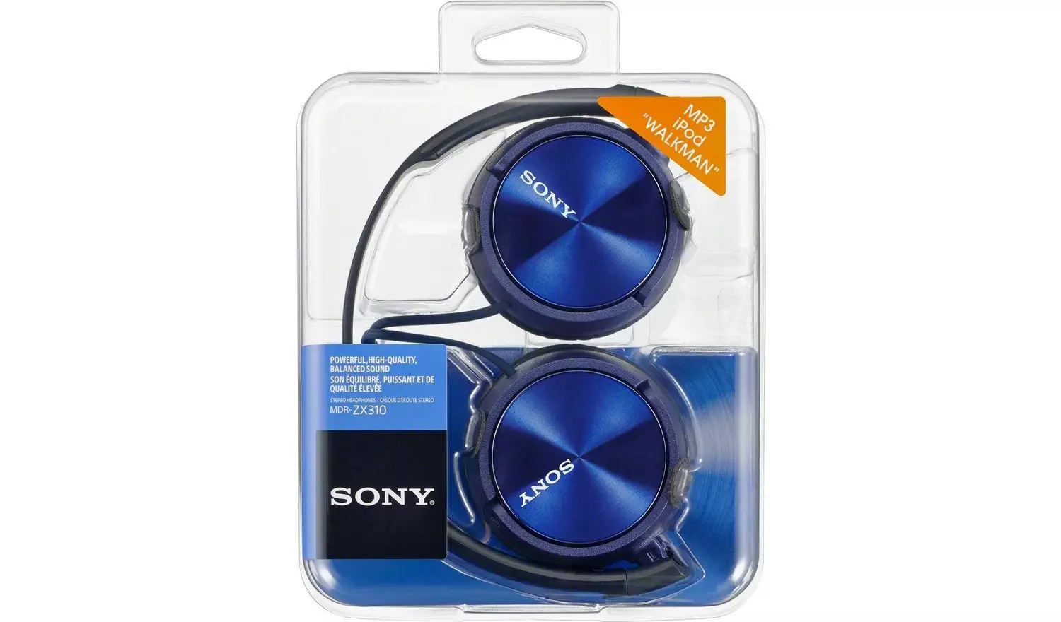 Sony ZX310 On-Ear Headphones