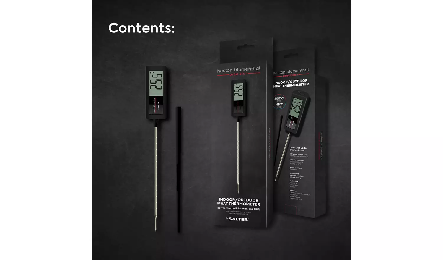 Heston Blumenthal Indoor/Outdoor Meat Thermometer